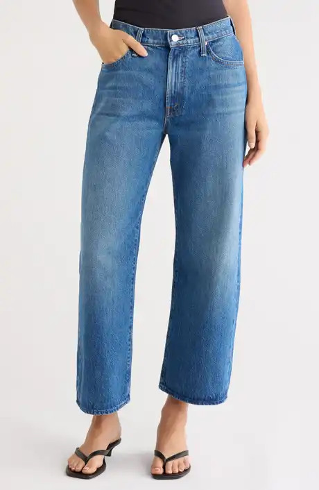 Lil' Hiker Hover Mid Rise Slim Straight Leg Jeans | Nordstrom