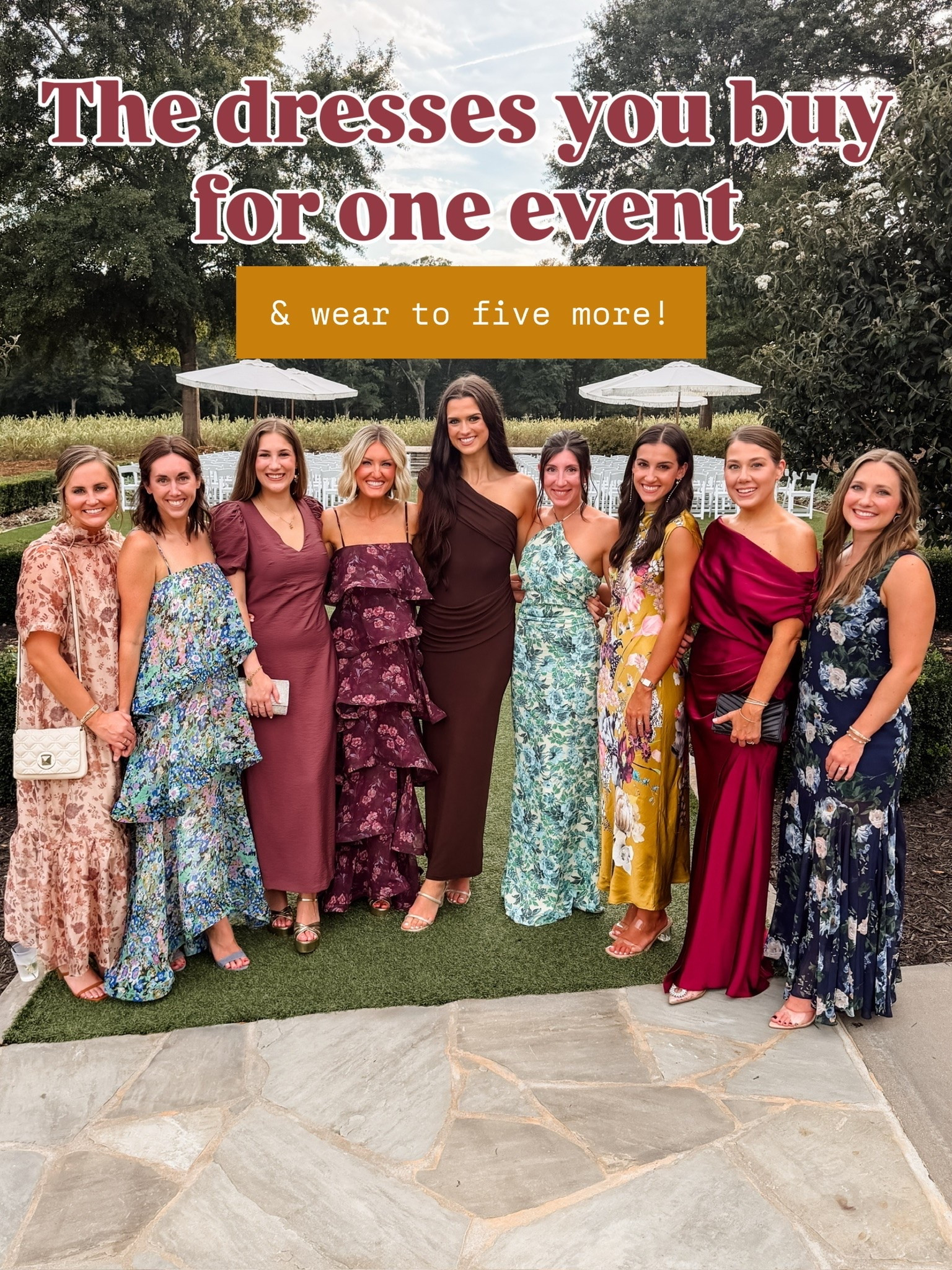 Sharing some event dresses that you could wear for several things! Weddings, parties, galas, etc! 

Loverly Grey, fall wedding guest dresses, cocktail dress, formal dress, black tie dress, event dress 

#LTKSeasonal #LTKWedding