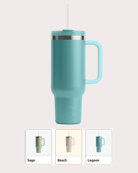 RTIC road trip tumbler 30oz with ceramic inside so no metallic taste (lots of new colors on Amazon! Etsy version can be monogrammed) — I’ve been adding Liquid Labs packs to my water too, similar to LMNT, 2g sugar, sweetened with Stevia for half the price

#LTKfamily #LTKSeasonal #LTKfindsunder50