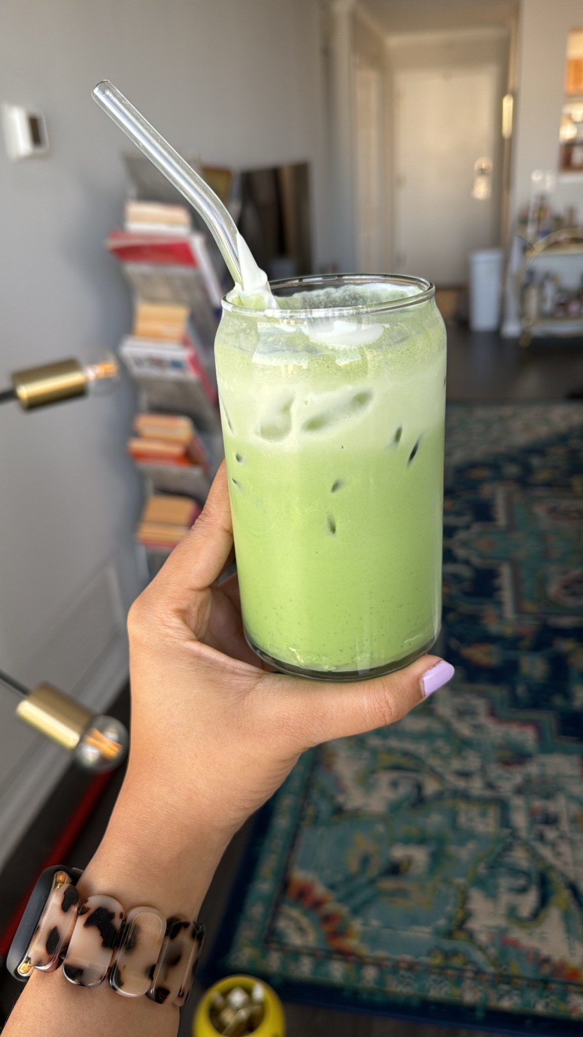 At home banana coconut cream iced matcha latte. Linked the purées I swear by for my at home matcha as well as the matcha powders I’m currently using and this glass set with straw.

#LTKFindsUnder50 #LTKdayinmylife #LTKfoodie