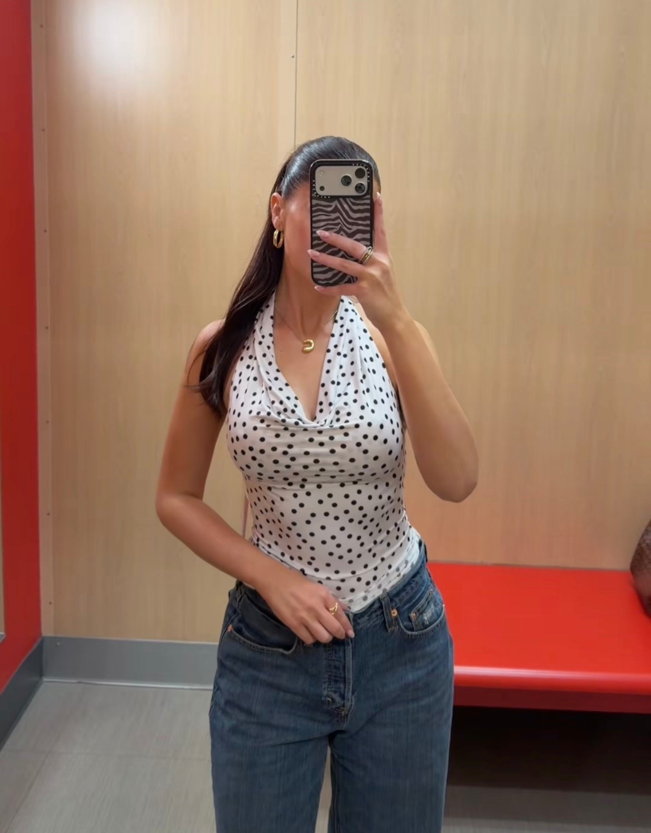 Target $12 Polka Dot Top!

#LTKSaleAlert