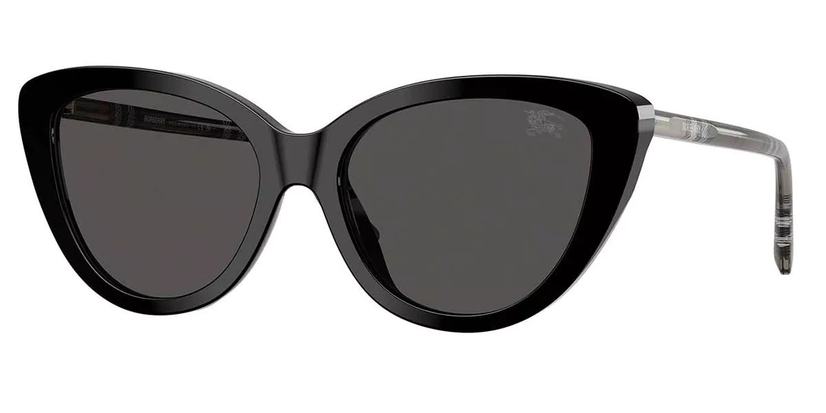 Burberry BE4457 416587 Women’s Sunglasses Black Size 55 | SmartBuyGlasses Global