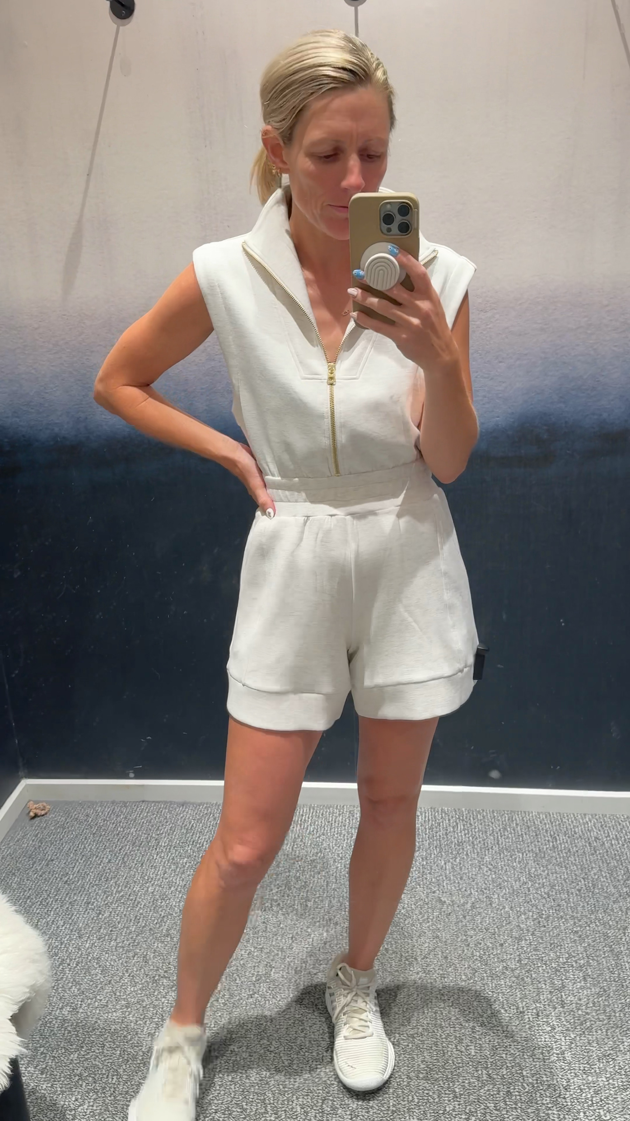 The softest fabric you will ever feel, this zip up romper is the perfect summer travel outfit.

#traveloutfit #planeoutfit #romper #jumpsuit #summeroutfit
