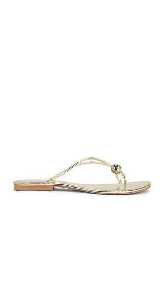 Jeffrey Campbell Cherished Sandals in Metallic Gold. - size 11 | Revolve Clothing (Global)