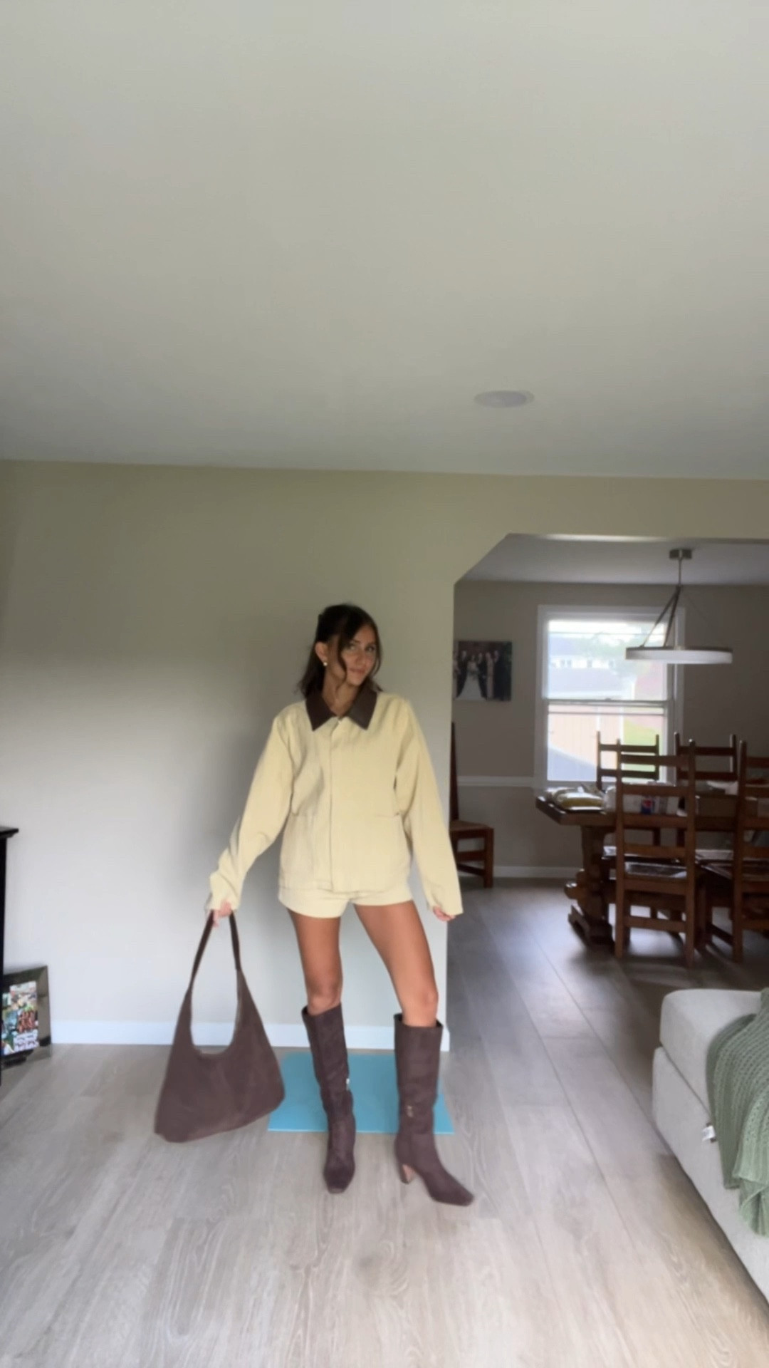 Brown Suede Fall Outfit🤎

#LTKStyleTip #LTKFindsUnder50 #LTKSeasonal