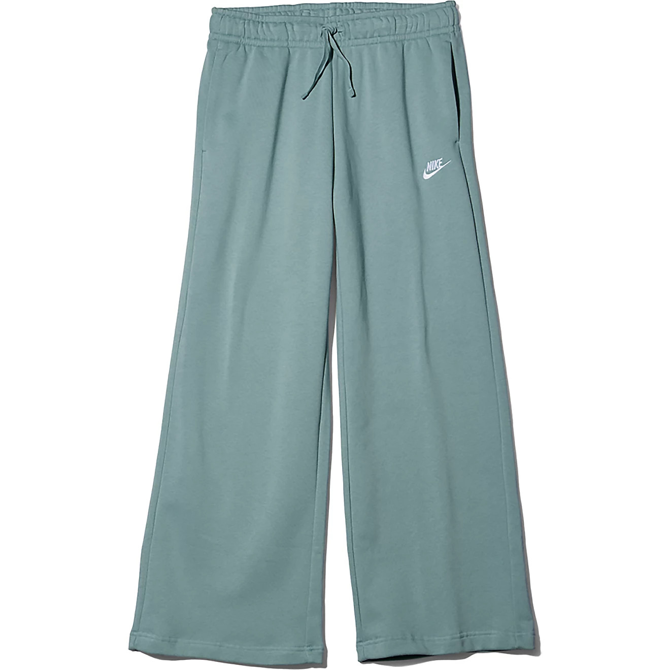 Nike Women's Sportswear Club Fleece Mid-Rise Wide-Leg Sweatpants | Academy Sports + Outdoors