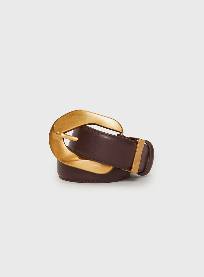 Crossett Belt Brown | Princess Polly US