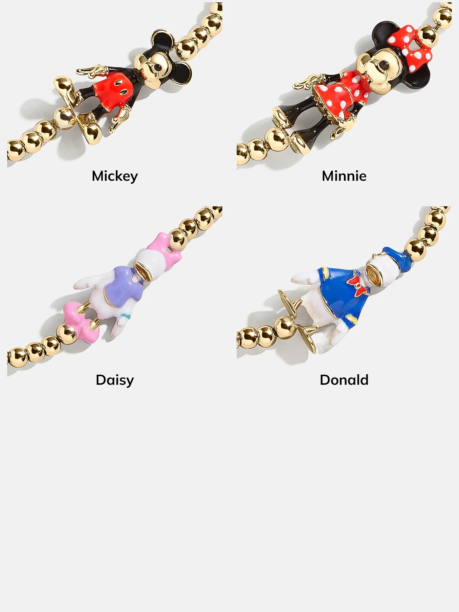 Disney 3D Character Pisa Bracelet - Mickey Mouse | BaubleBar (US)