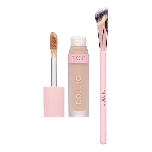 Doll 10 T.C.E. Super Coverage Concealer with Brush - Deep | HSN