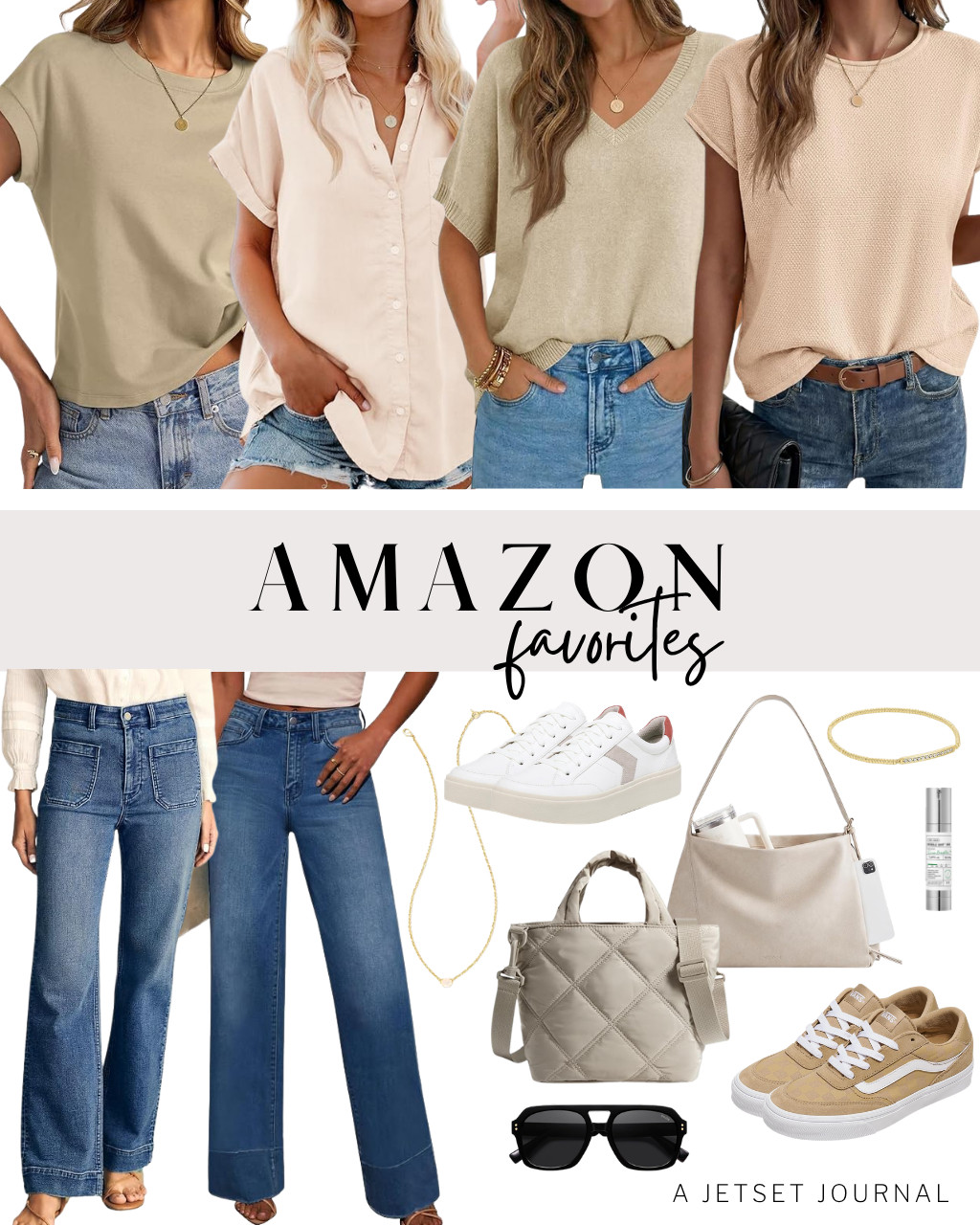 Find out the latest Amazon Favorites here in my collection! Popular picks include crewneck tops from Zeagoo and EasyGala. ZESICA’s wool blend sweater top and Saodimallsu batwing pullover top are also selling fast. Wide-leg jeans from Astylish, Trendy Queen, and Sidefeel are also featured here. Have you tried VT COSMETICS CICA Reedle Shot 300? A lot of people are obsessed with it lately. 

 #LTKSeasonal #LTKSaleAlert #LTKTravel