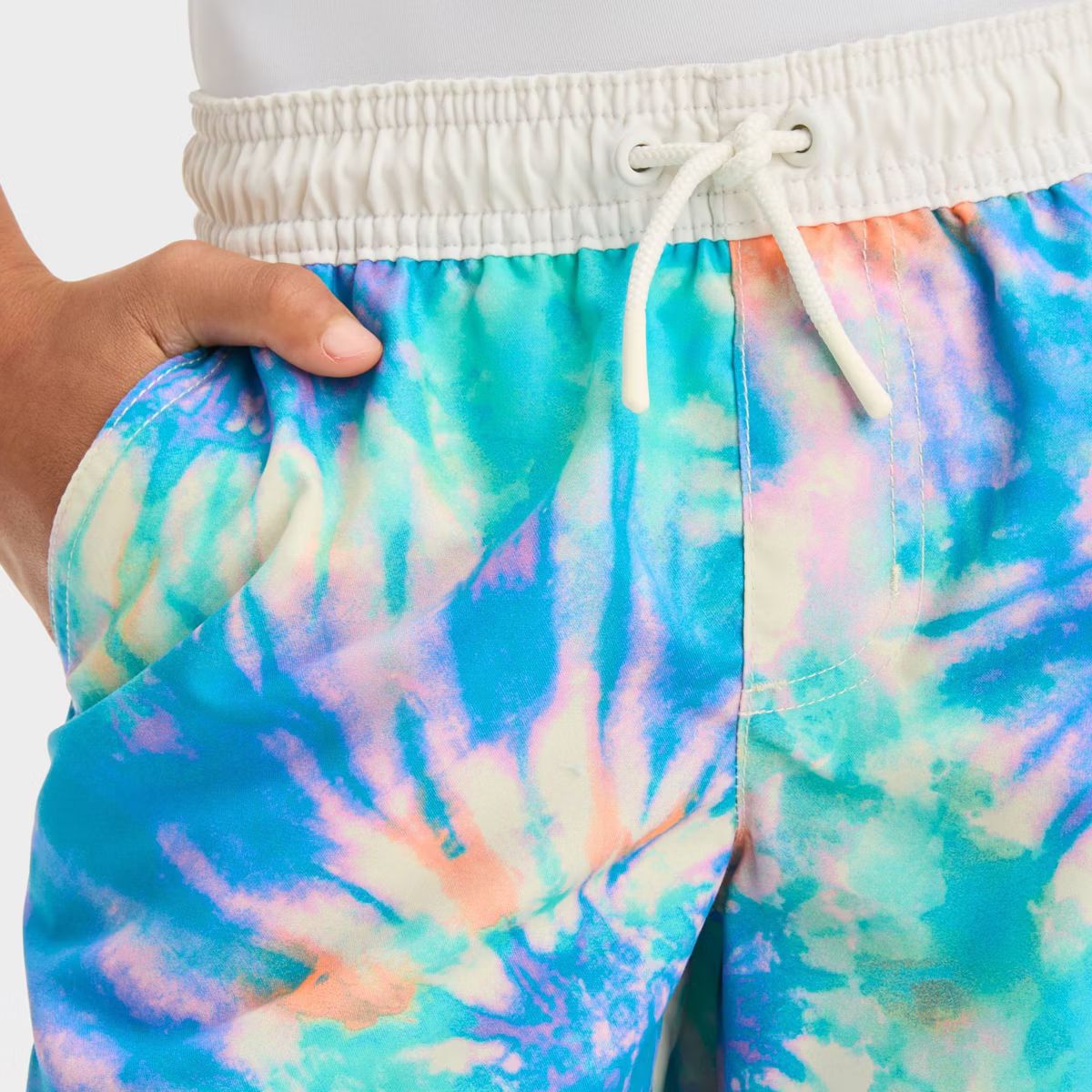 Boys' Tie-Dye Swim Trunks - Cat & Jack™ | Target