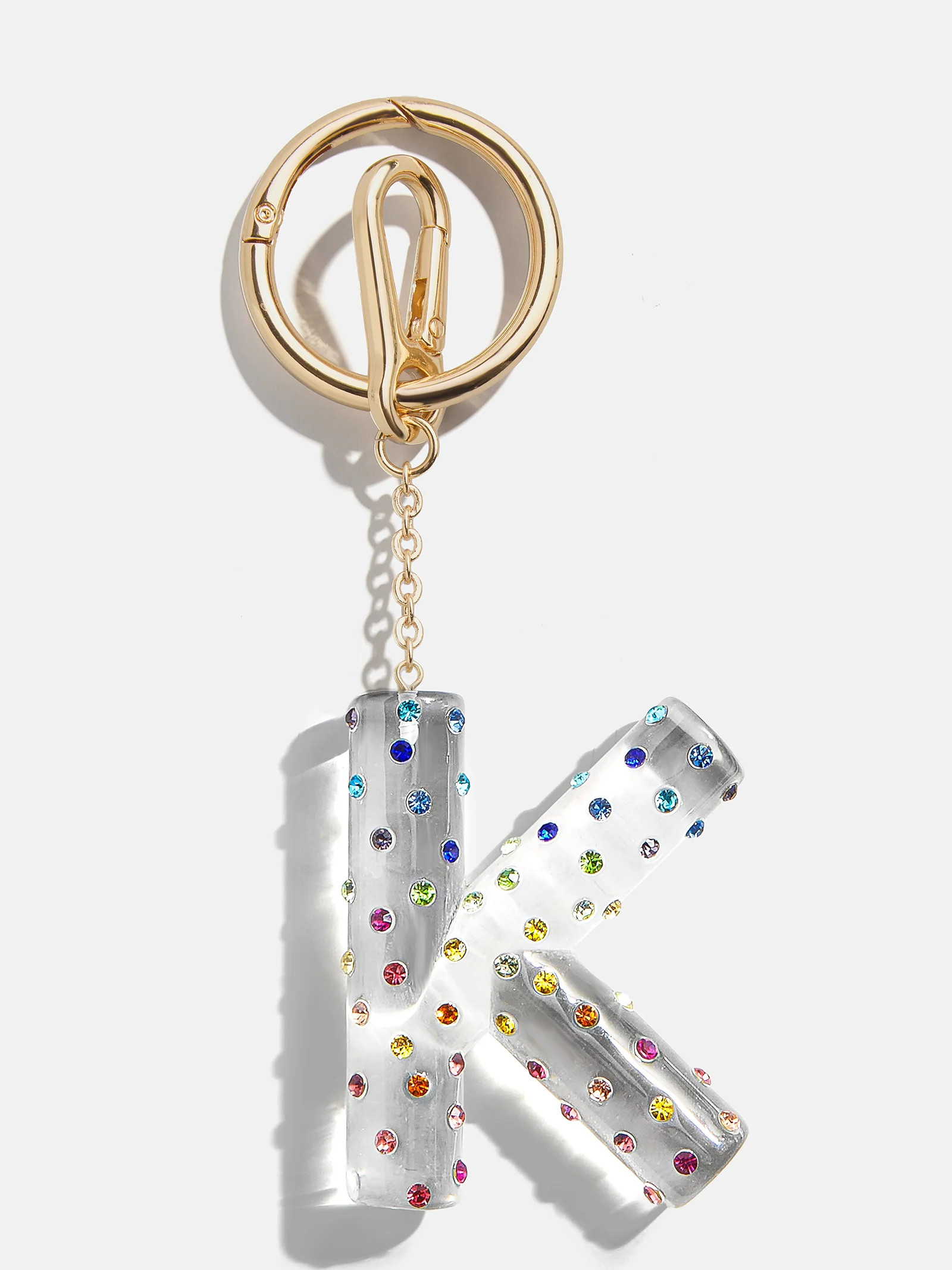 Confetti Initial Bag Charm - Multi | BaubleBar (US)