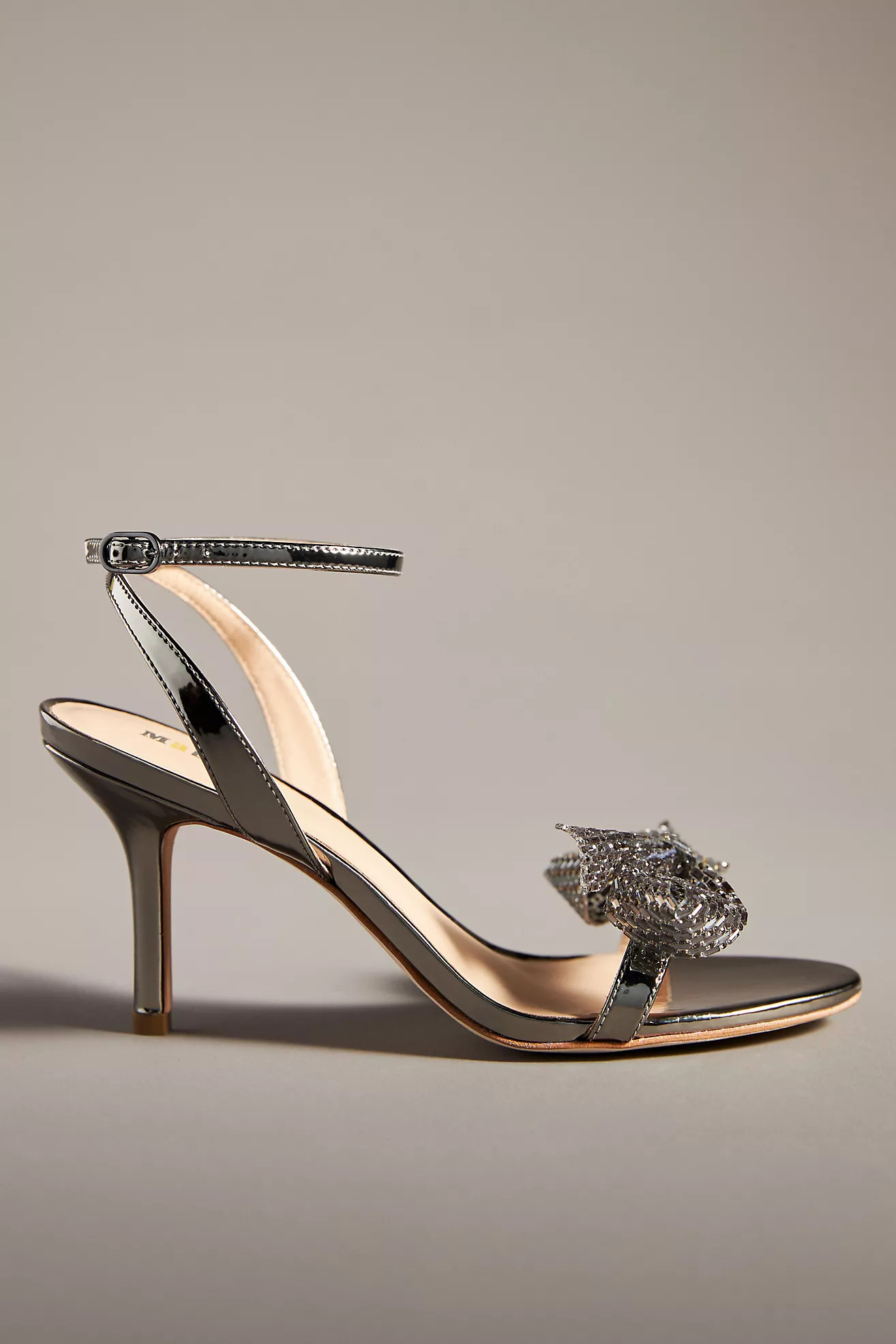 Maeve Crystal Bow Heels | Anthropologie (US)