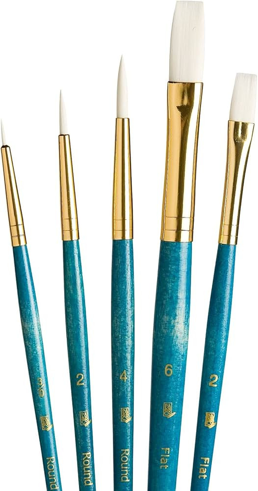 Princeton Real Value, Series 9100, Paint Brush Sets for Acrylic, Oil & Watercolor Painting, Syn W... | Amazon (US)