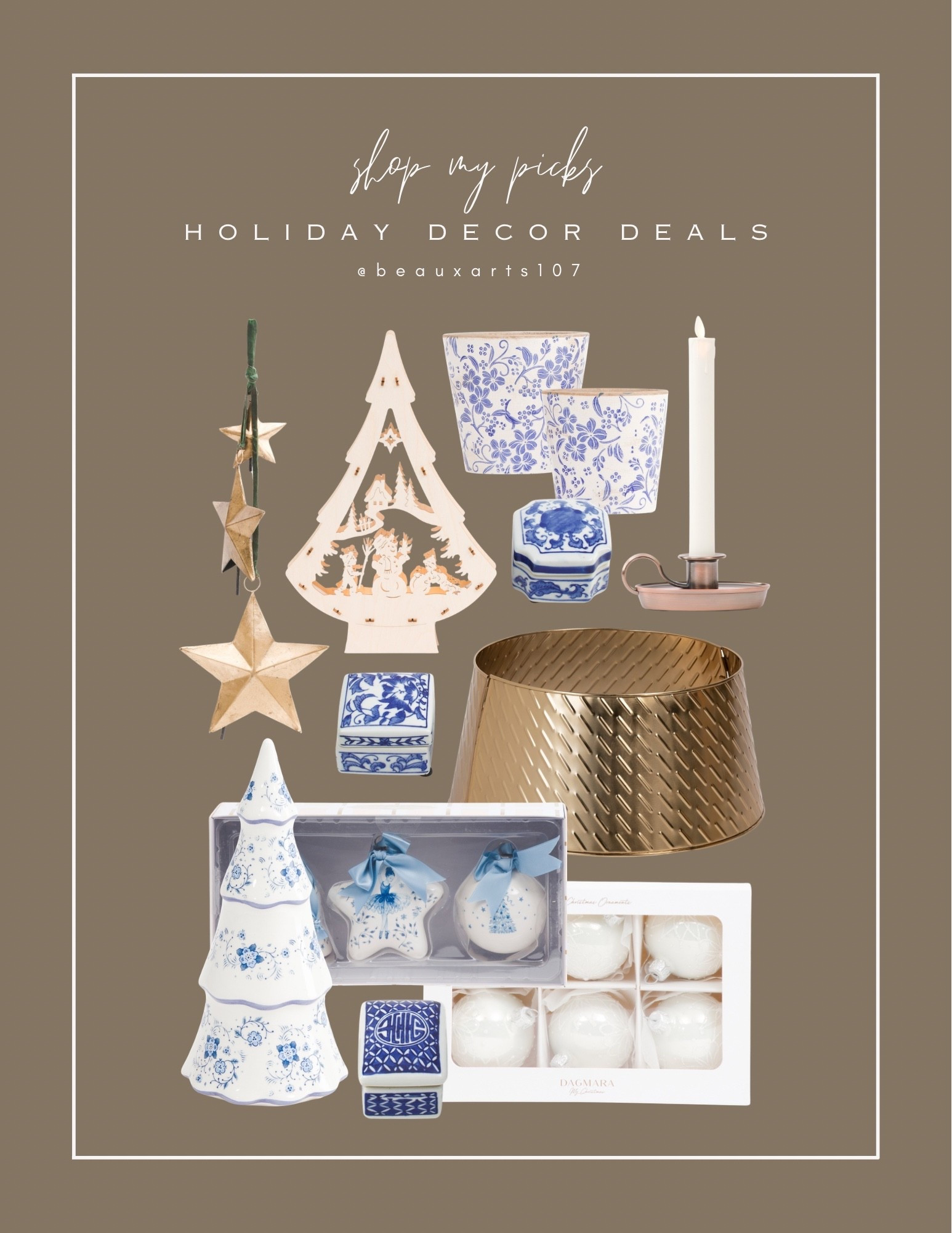Shop these holiday decor deals under $50!

#LTKFindsUnder50 #LTKHoliday #LTKSaleAlert