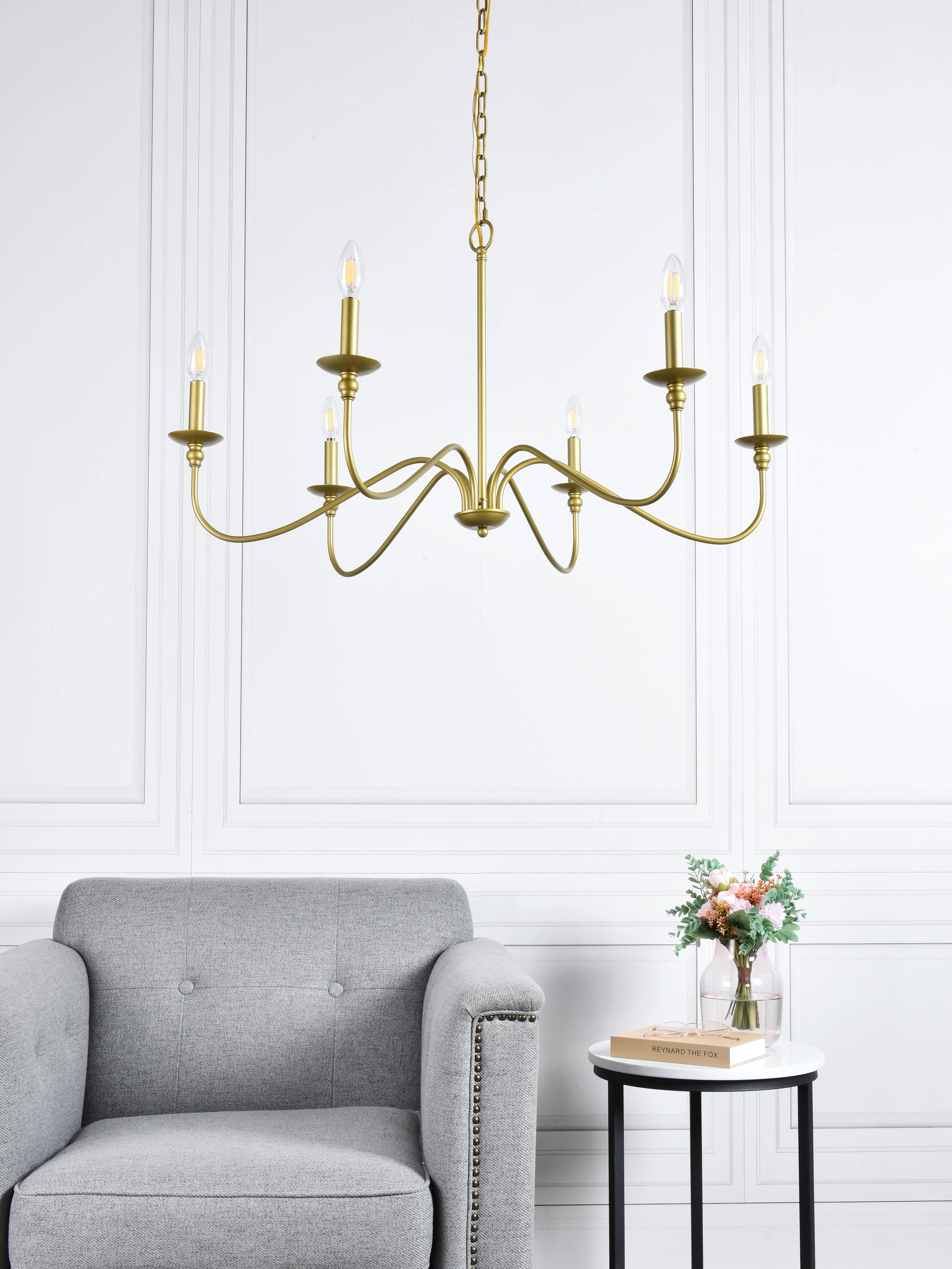 Ableton 6 - Light Dimmable Classic / Traditional Chandelier | Wayfair North America