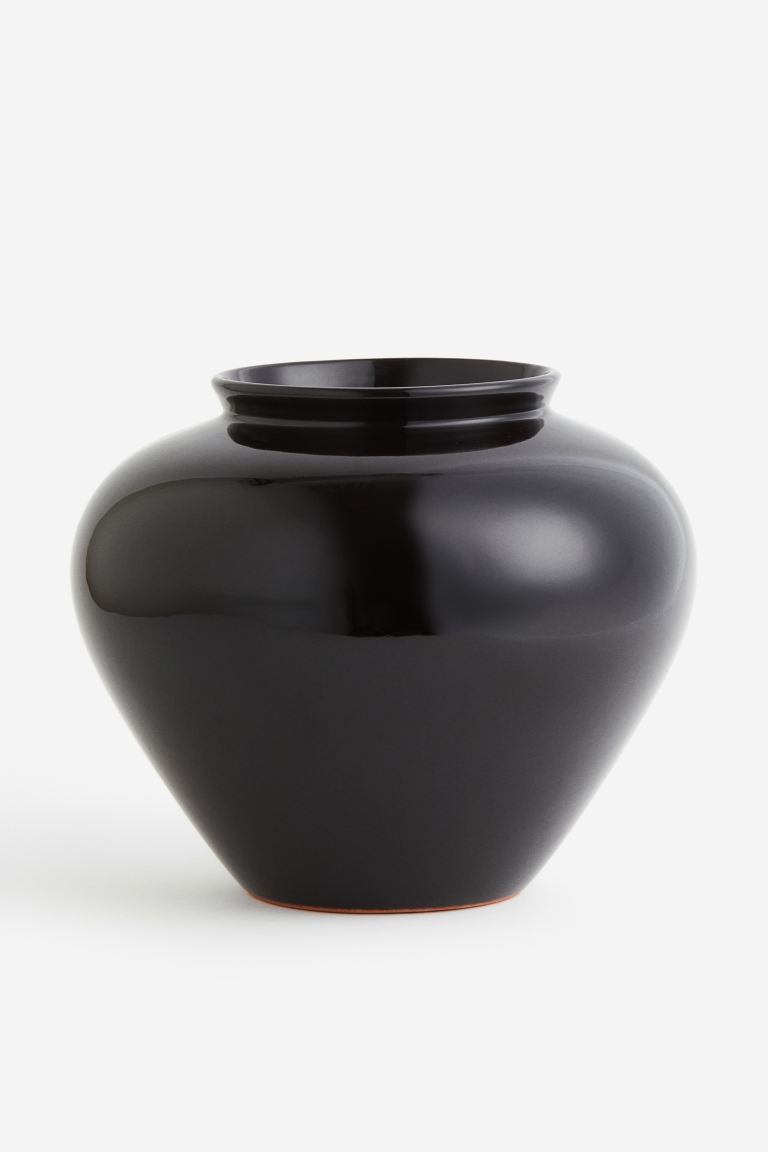 Terracotta Vase - Black - Home All | H&M US | H&M (US + CA)