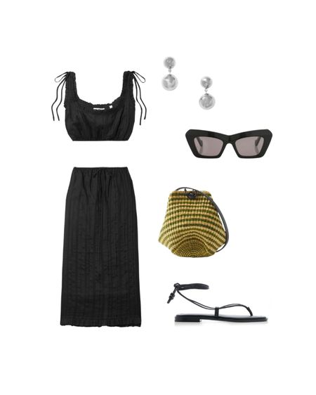 Three kinds go summer sets 
Simple and chic all black look 🖤

#LTKshoecrush #LTKFind #LTKstyletip