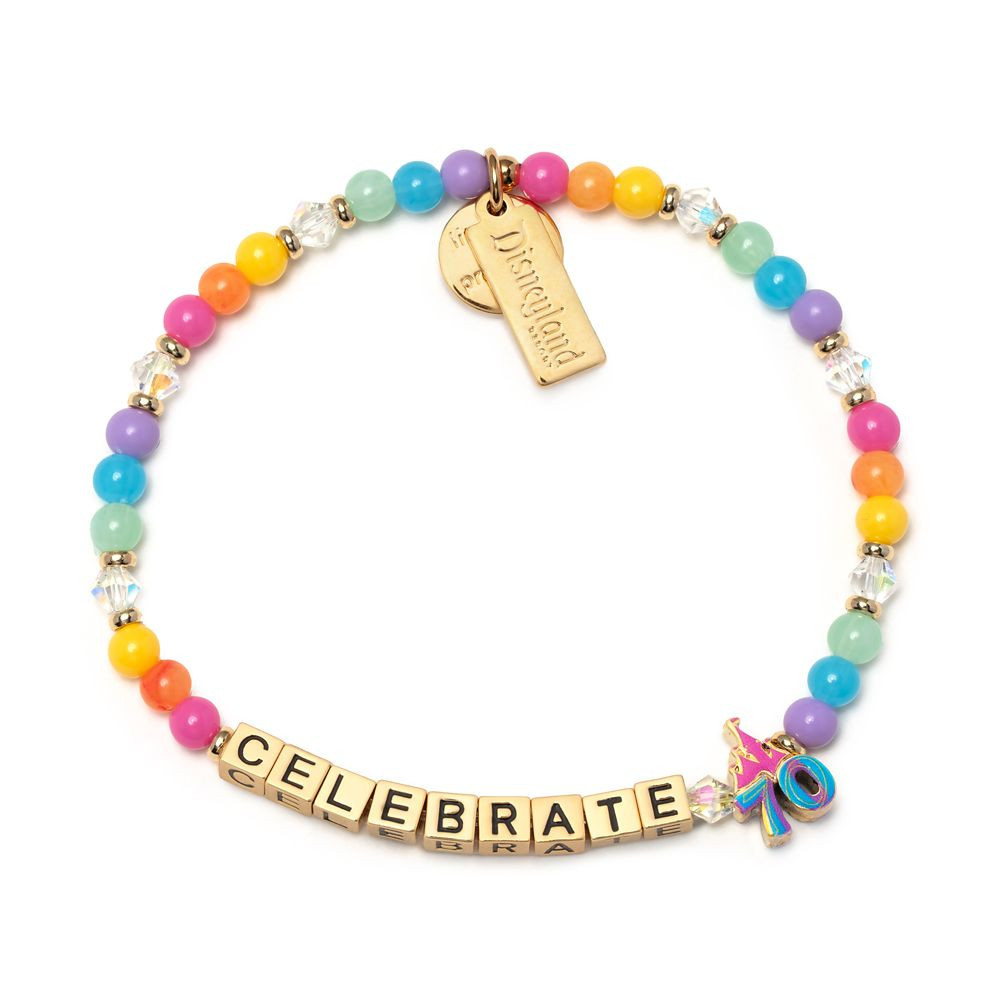 Disneyland Resort 70th Anniversary ''Celebrate'' Bracelet by Little Words Project | Disney Store