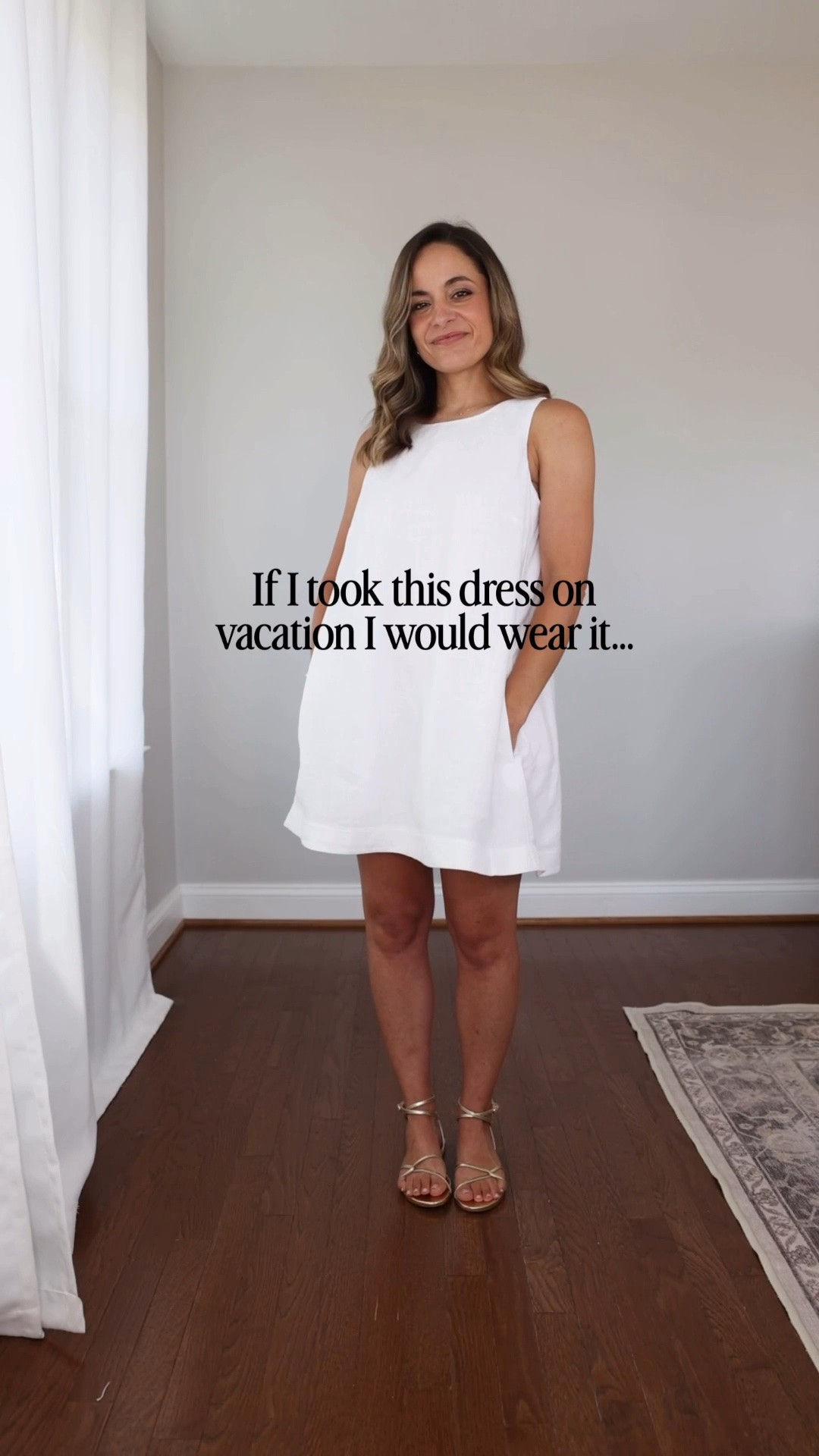 Four ways to style a linen dress for vacation! 

Dress (Athleta): petite xs 
- also linking an option from Abercrombie as this dress has mostly sold out. The Abercrombie dress is a good fit in standard sizing (short in petite). I recommend a size up in the Abercrombie dress as well. 

To dinner 
Scarf (Madewell)
Bag (Tuckernuck)
Sandals (Sam Edelman) 

Sightseeing 
Denim shirt (Target): xs 
Sneakers (Quince): true to size 
Bag (Quince) 

Shopping
Sandals (Sam Edelman) 
Bag (Quince)
Cardigan (J.Crew): xs 

The pool
Swimsuit (J.Crew Factory): xxs 
Sandals (Crocs): true to size 
Hat (Brixton): small

#LTKPetite