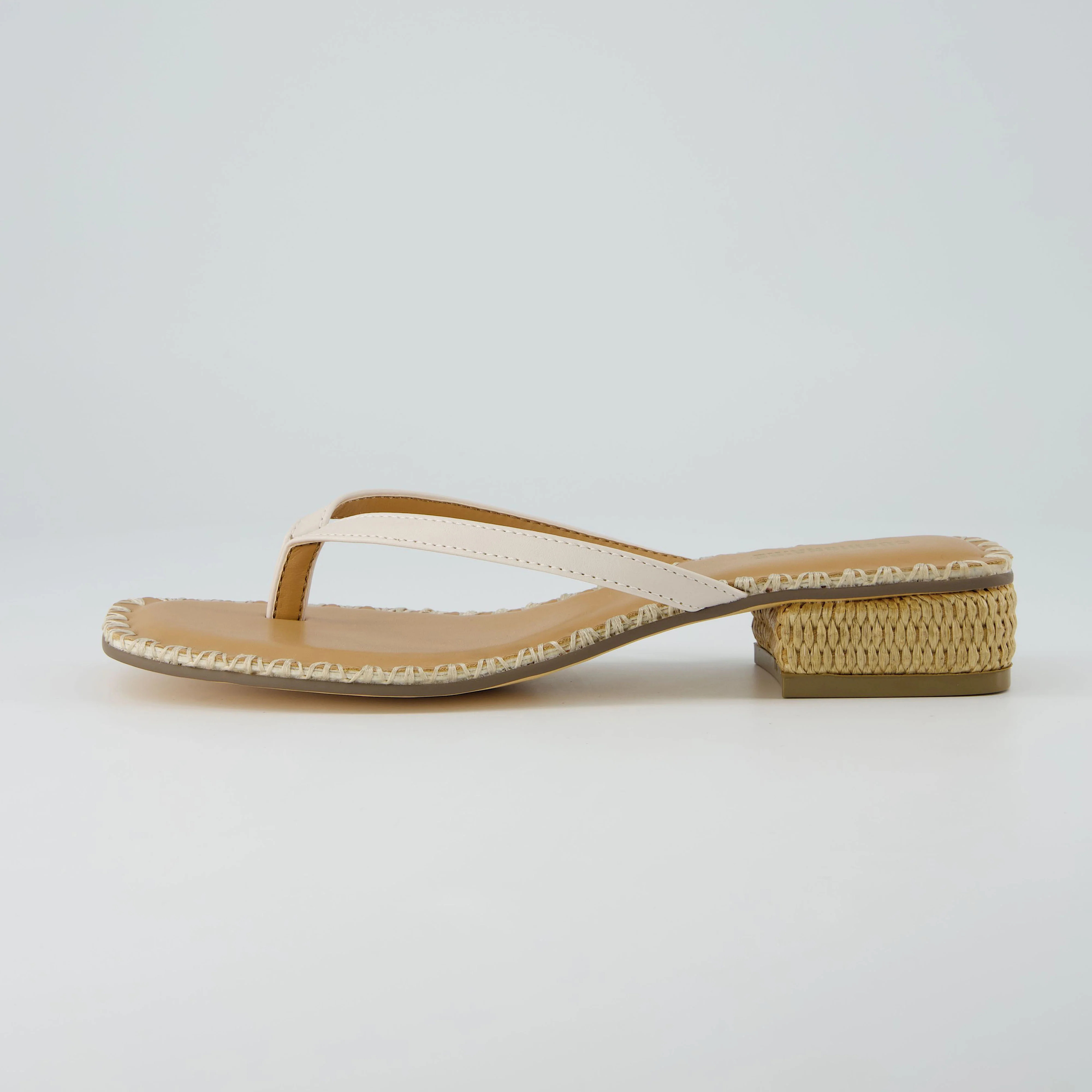 Breezy Heeled Thong Sandal | Cushionaire