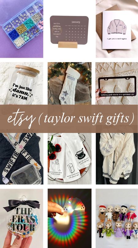 taylor swift gift ideas pt. 2 🫶🏻 


swiftie gift ideas // personalize swiftie gifts // the eras tour 

#LTKCyberWeek #LTKGiftGuide