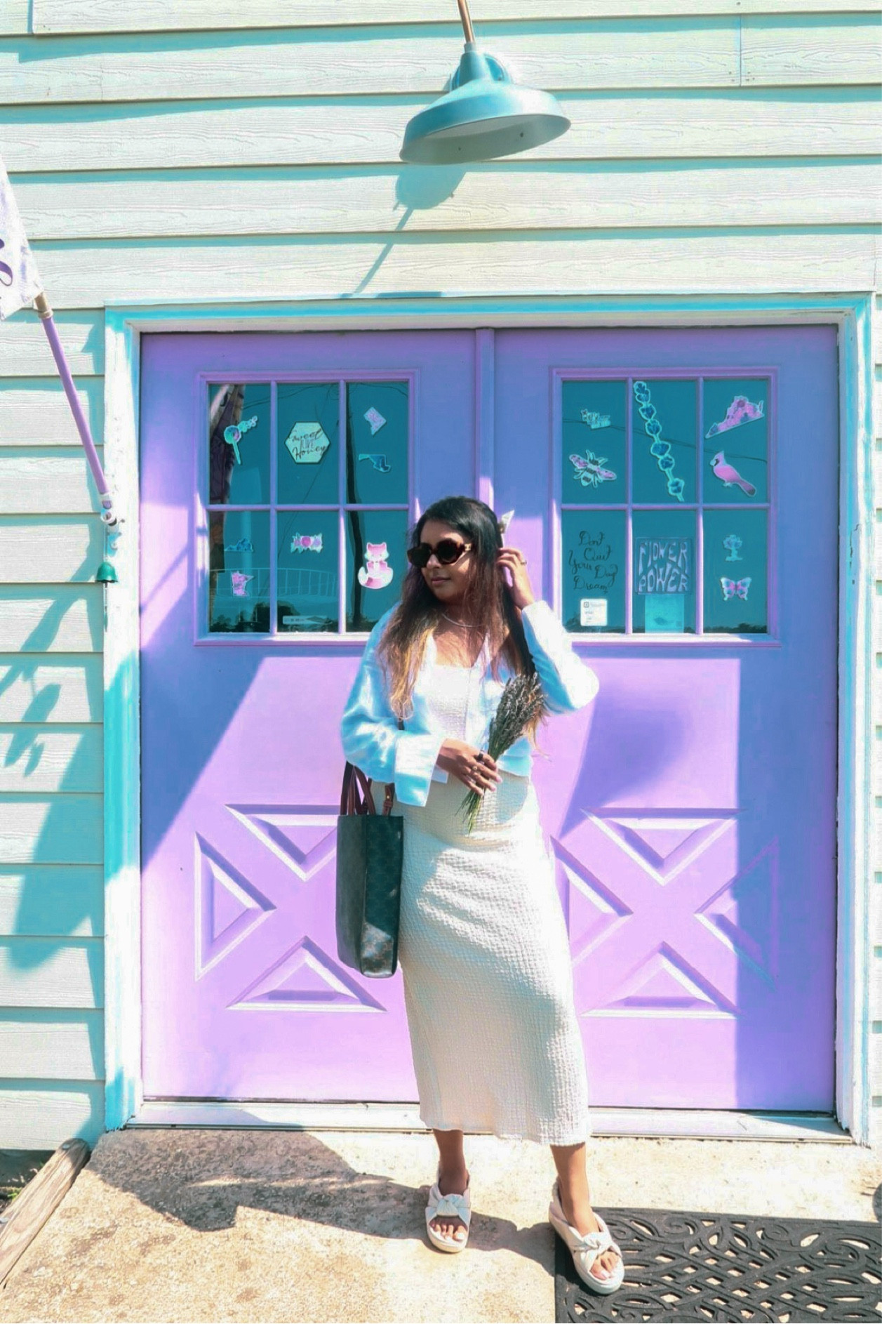 Lavender field outfit inspo 💜

#LTKSeasonal