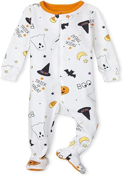 The Children's Place unisex-baby And Toddler Halloween Snug Fit Cotton One Piece Pajamas | Amazon (US)