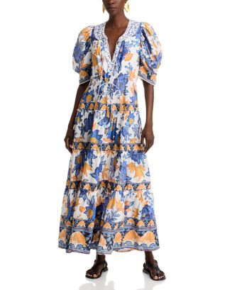 FARM Rio Summer Flowers Maxi Dress  | Bloomingdale's Farm Rio | Bloomingdale's (US)