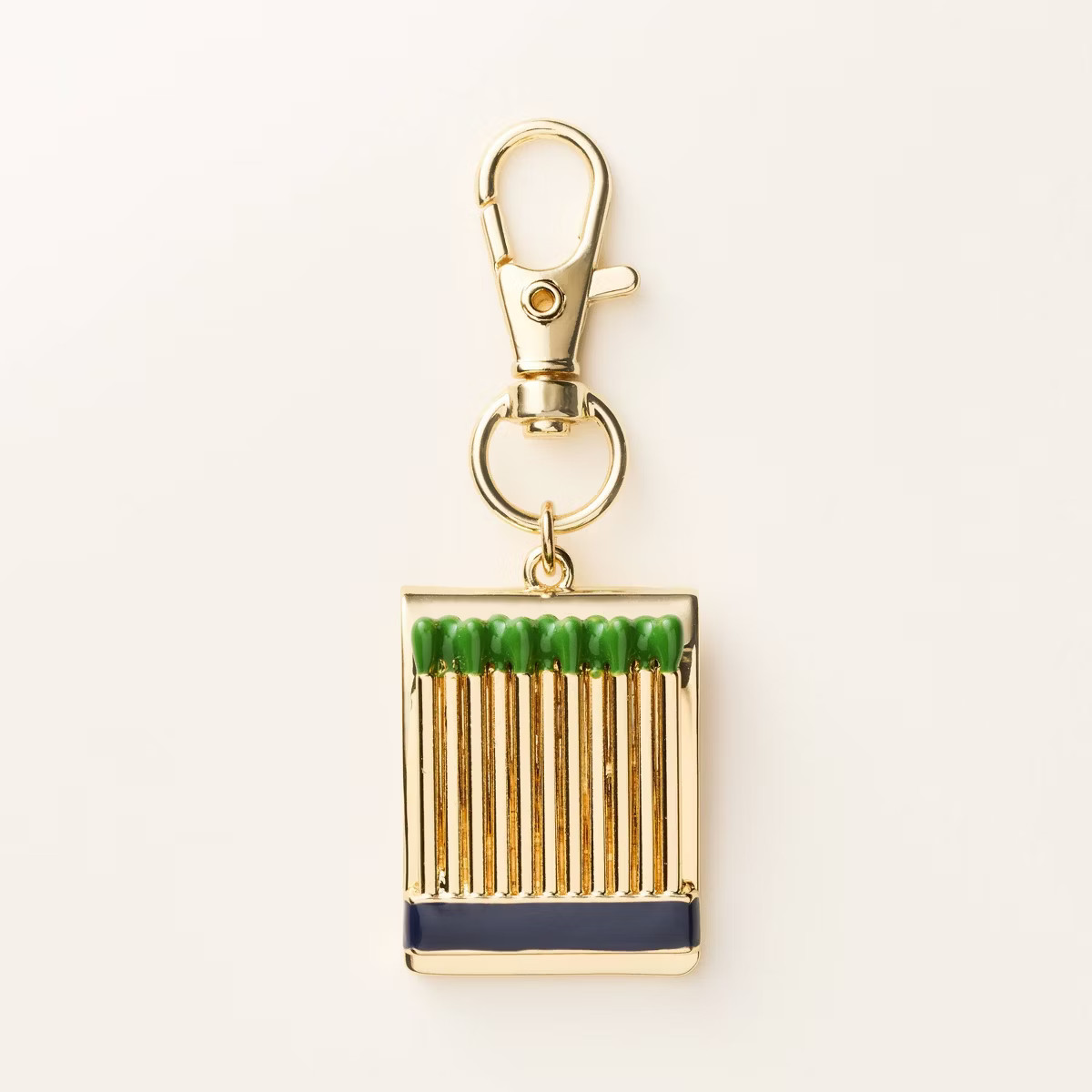 Matches Bag Charm Keychain - kate spade new york x Target Gold/Green/Black | Target