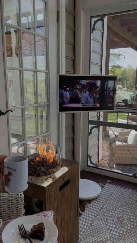 A peaceful Easter on the screened in porch 🥰 This wireless touch screen TV from LG is also the coolest!!!!!! I will definitely be using this with my new treadmill!! 💀

#LTKhome #LTKFind #LTKfamily