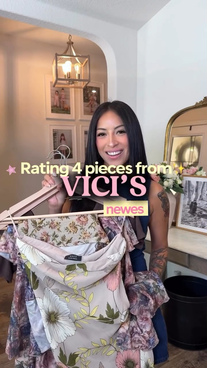 I think @vici understood the assignment with this drop. 🤎✨

Tried on 4 new arrivals and now I need your help... which look is your favorite?

🤎 Look 1: Floral dress
🤎 Look 2: Shorts + brown top
🤎 Look 3: Same brown top + floral skirt

I’m convinced the brown top is the MVP because it styles so many different ways. Which outfit are you stealing for your closet? ⬇️

*linked all my faves on shopmy for you 🫶🏻 use code RUBY35 to save before their gone!

#vicicollection #tryonhaul  #petitestyle #outfitinspiration #vici