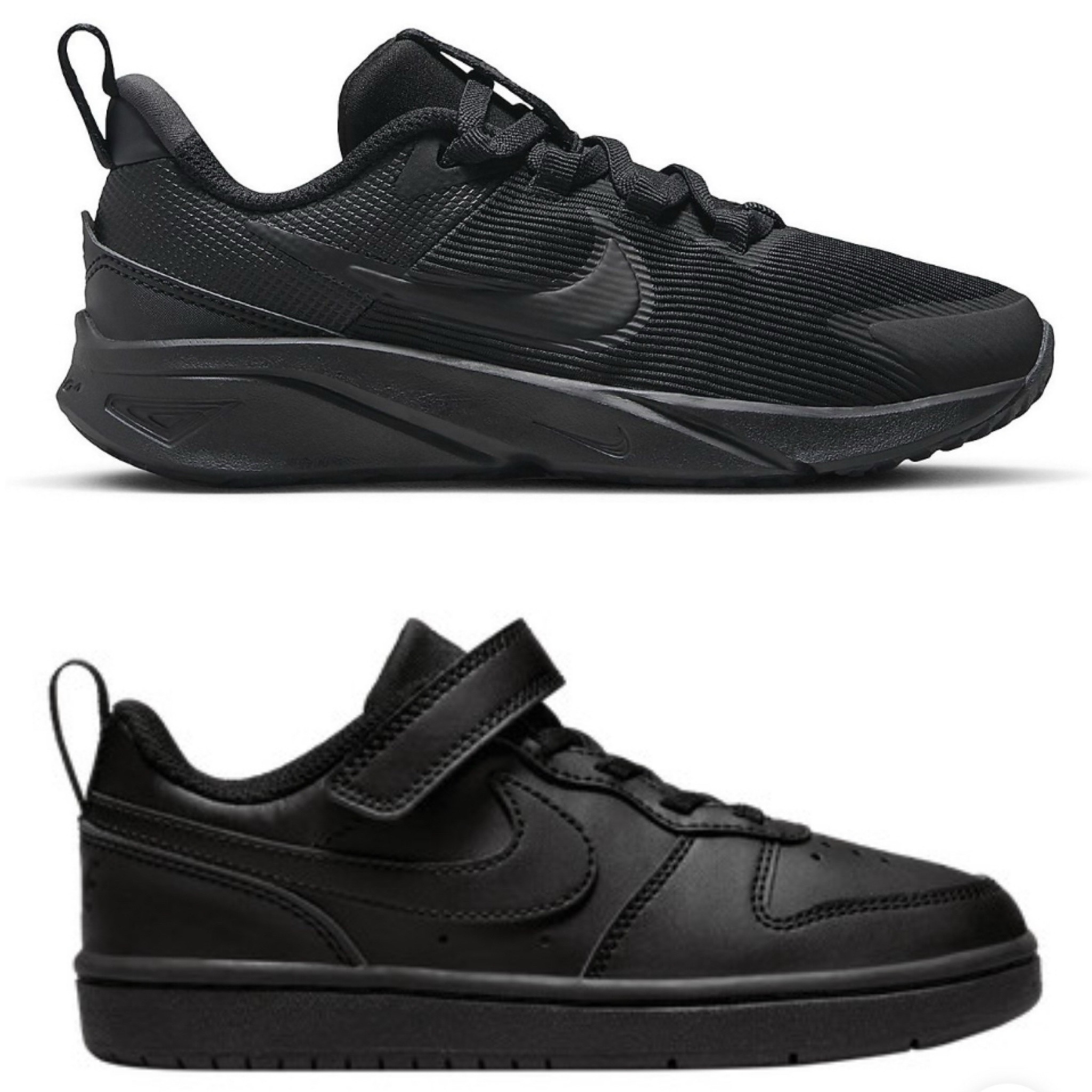 Back to school Nike Boys sneakers
All black
School uniform
Velcro


#LTKKids #LTKShoeCrush #LTKBacktoSchool