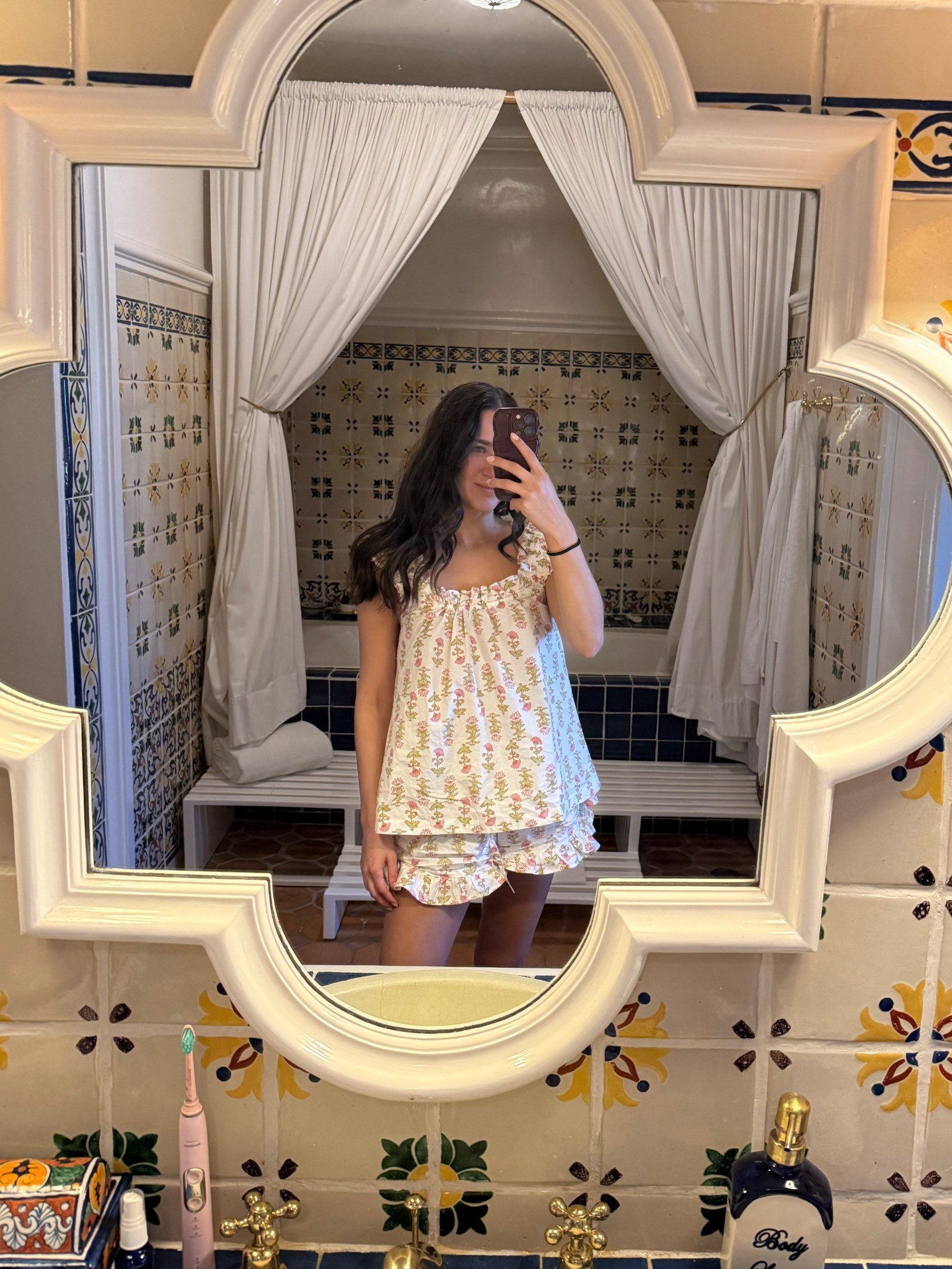 Cutest & comfiest PJ set!! 🌸💗 under $100 & 100% cotton #ltkpajamas #ltksleep 

#LTKFindsUnder100