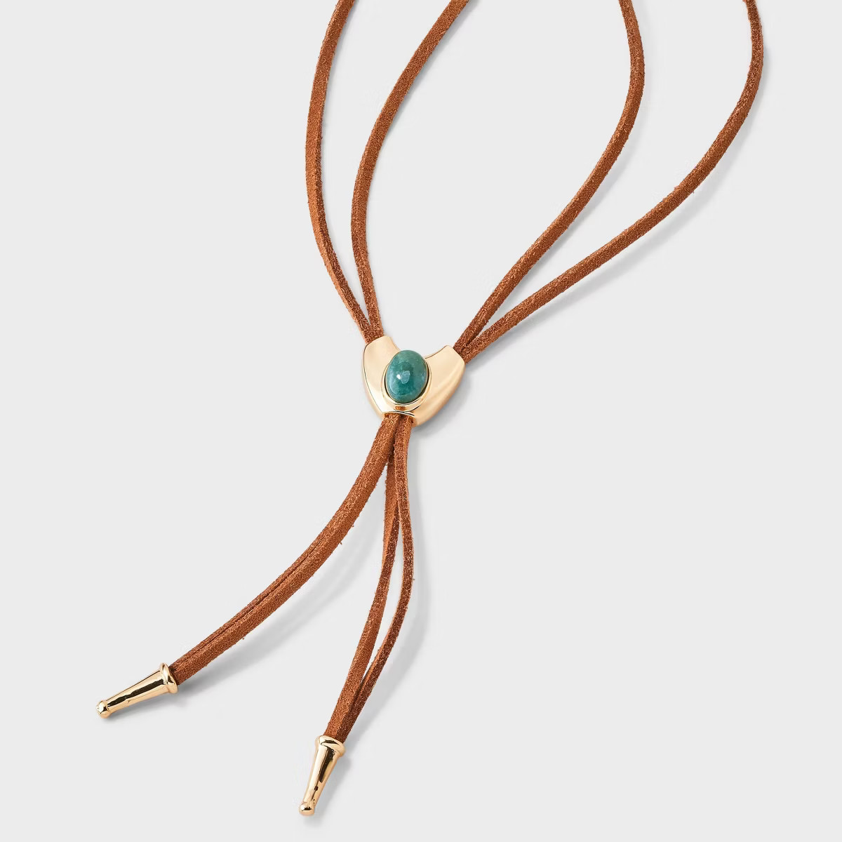 Y Shaped Cord Adjustable Necklace - Universal Thread™ Gold | Target