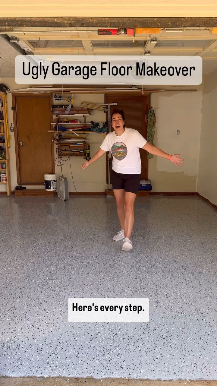 Been wanting to do this garage floor makeover since we moved in THREE YEARS AGO! So glad to finally check this off the to-do list! Making a blog post with every detail so ask any question below so I can answer them! 💕


#LTKHome #LTKVideo