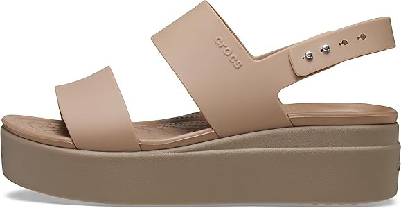 Crocs Women's Brooklyn Low Wedge Sandals | Amazon (US)