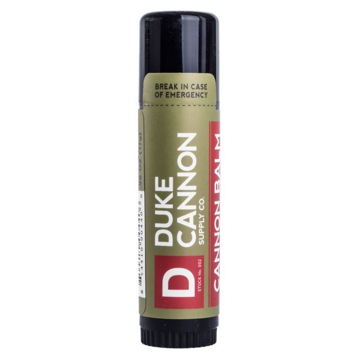 Duke Cannon Supply Co. Offensively Large Fresh Mint SPF 15 Organic Beeswax Lip Balm - 0.56oz | Target