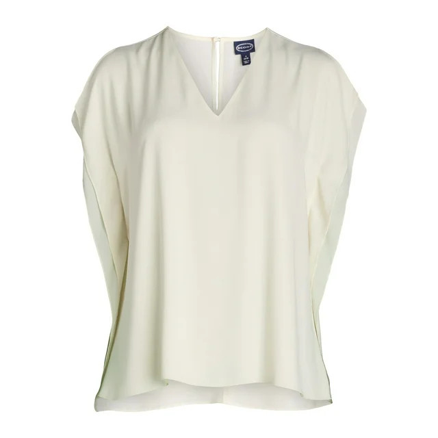 Scoop Women’s Side Flutter Top, Sizes XS-XXL - Walmart.com | Walmart (US)