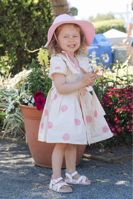 Adorable spring toddler dress