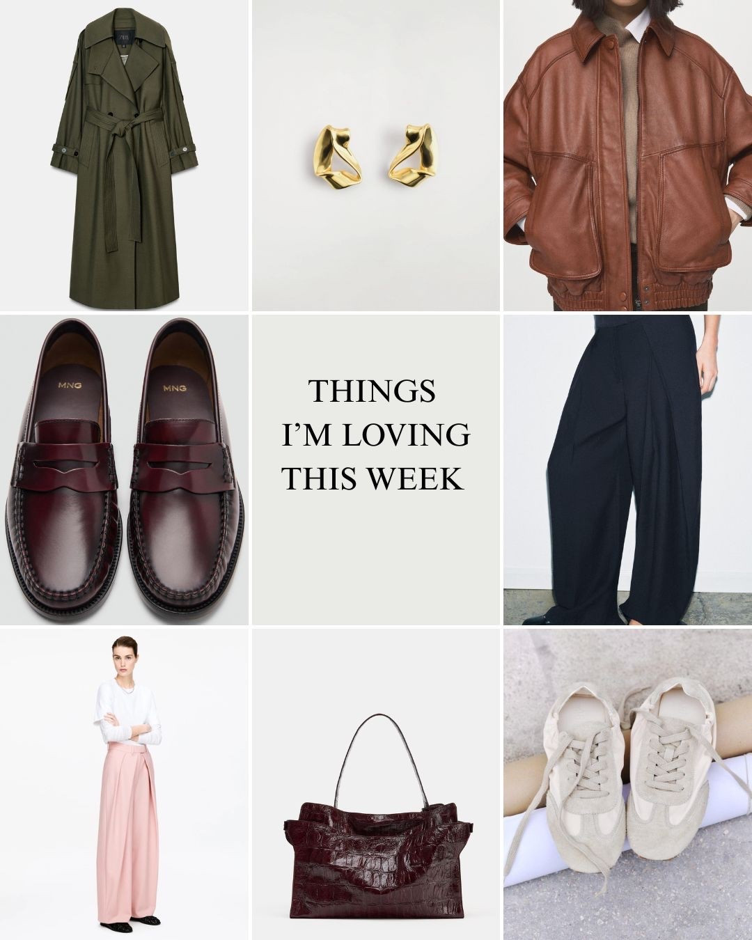 Newness in the high street right now #LTKFashionMonth #Outfitinspo #loafers #leatherbomber #trenchcoat 

#LTKFashionMonth #LTKuk #LTKwinter