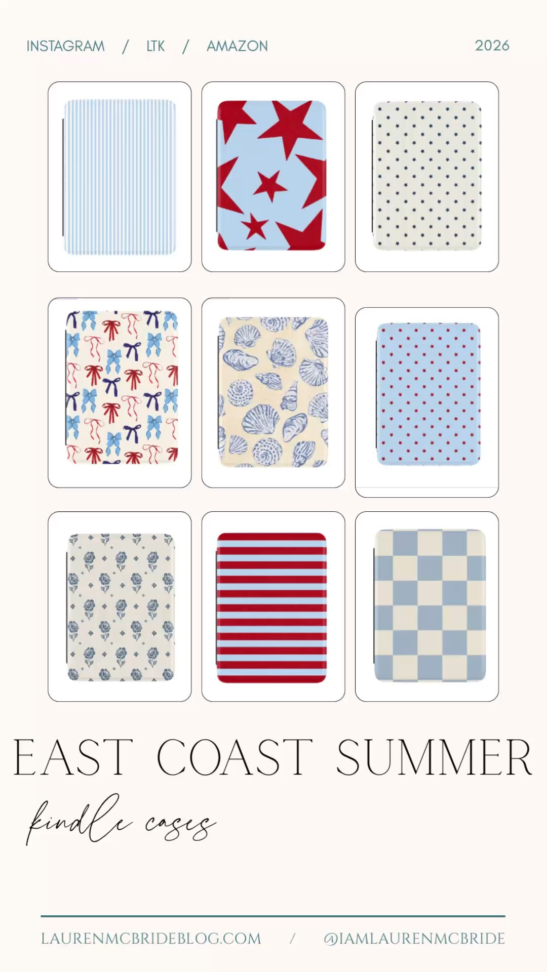 East Coast Summer Kindle Case vibes

#LTKdayinmylife #LTKSeasonal