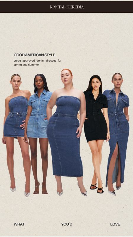 Denim dresses I’m eyeing for summer!

P.S. Be sure to heart this post so you can be notified of price drop alerts and easily shop from your Favorites tab!

#LTKSeasonal #LTKstyletip #LTKmidsize