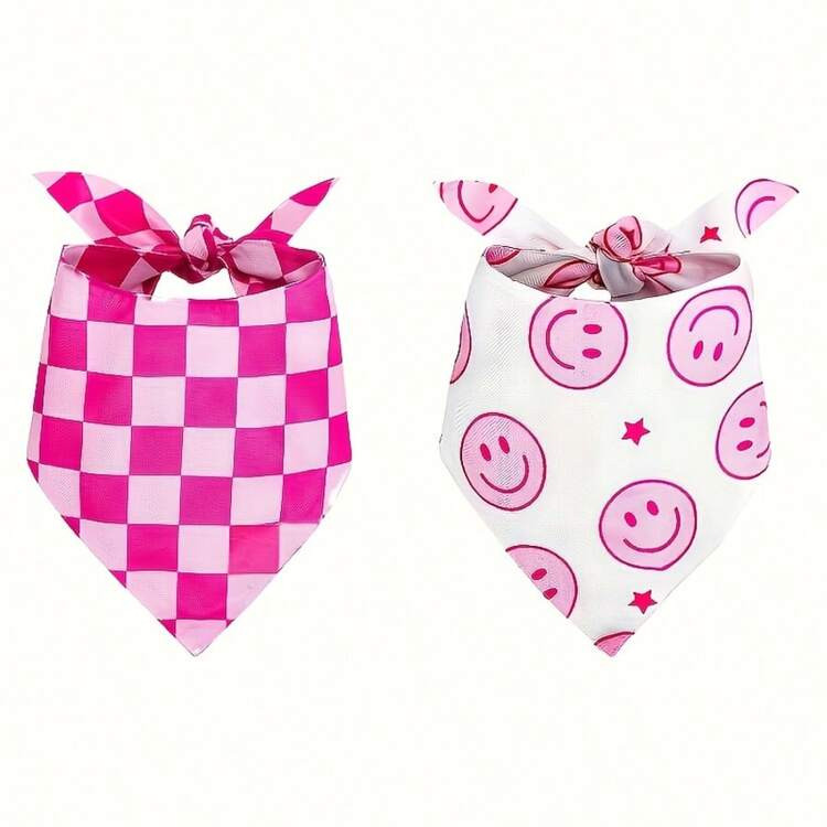 $2.97

-10%$3.30Last dayLast day

2pcs 24.8"X11" Dog Bandana, Popular Checkered Fabric Pet Scarf,... | SHEIN