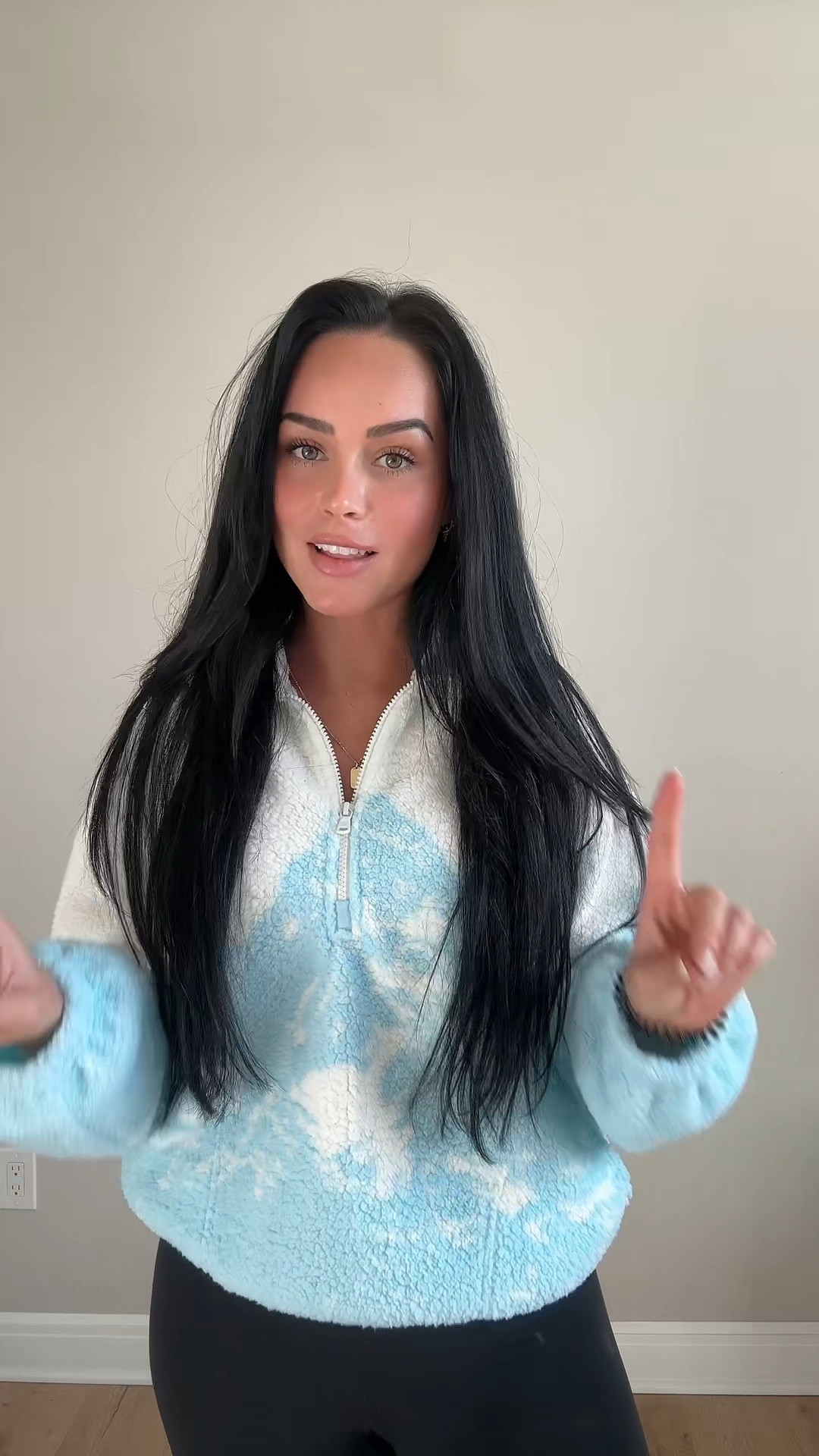 Wearing a size small top
I’d size up if you want it more oversized 

Size 4 leggings 

#LTKGiftGuide #LTKSeasonal #LTKVideo