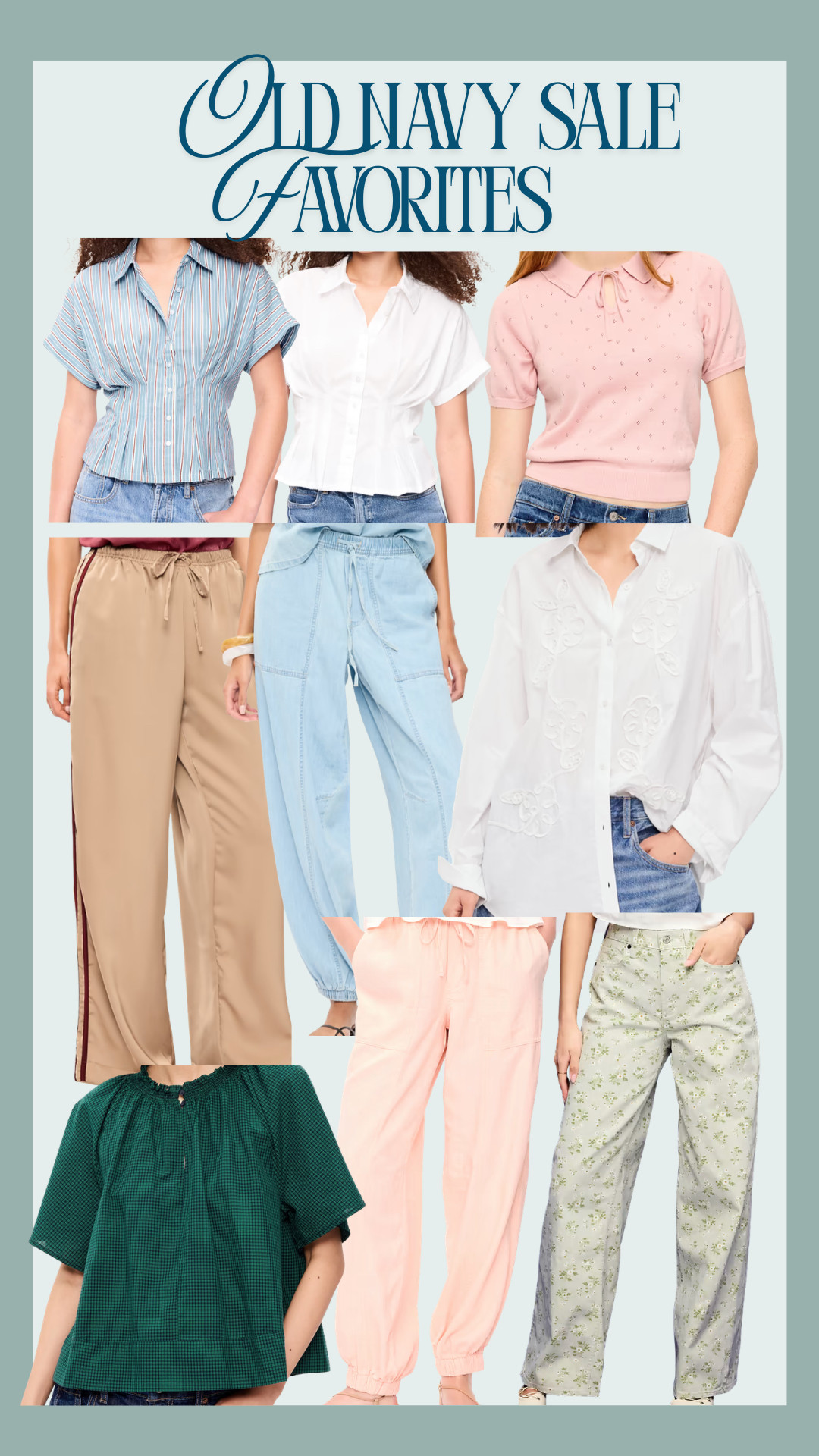 All of our picks from the Old Navy 50% Off EVERYTHING Sale! Add to cart soon because this sale ends soon 🛍️ 

 #LTKgrwm #LTKootd #LTKWorkwear