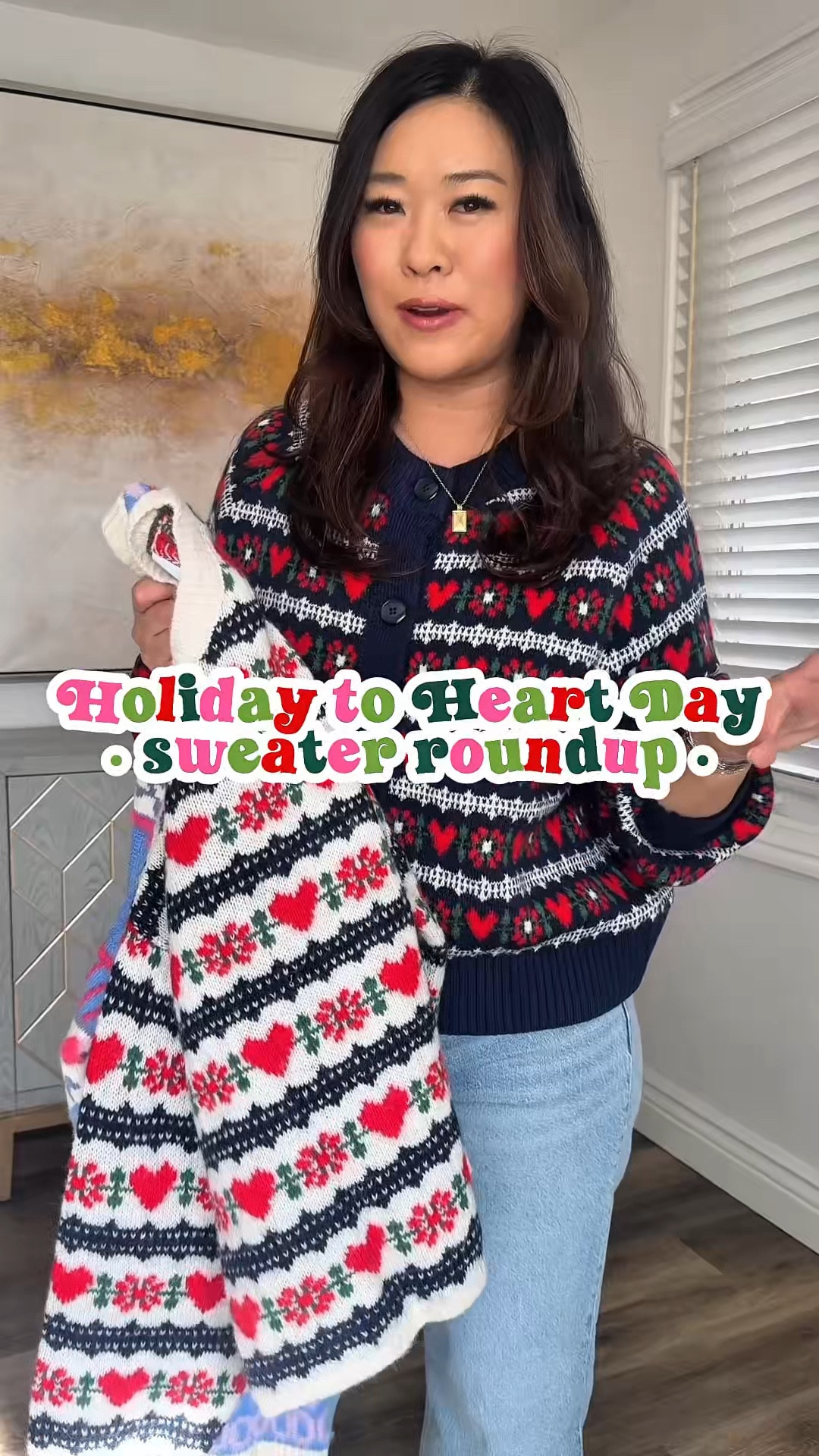 Sweaters that will work for Christmas to Valentines Day!! Old Navy // Target
Sweaters: Large
Wide Leg Denim: 8 Petite