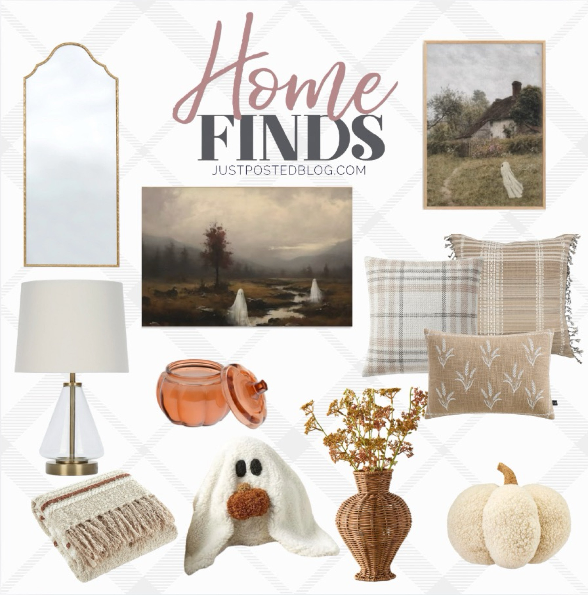 Neutral Fall and Halloween decorations!