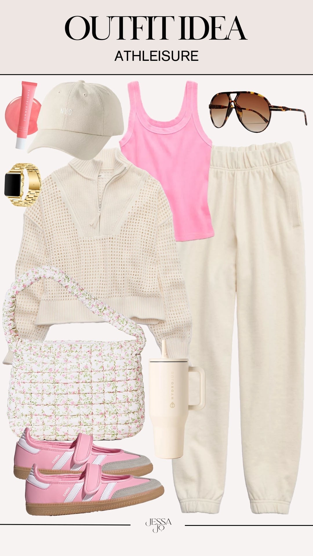 Spring athleisure. Spring outfit idea. Comfy cute spring OOTD. Spring style. Aerie new arrivals. Pink adidas samba Jane sneakers  

#LTKActive #LTKootd #LTKSeasonal