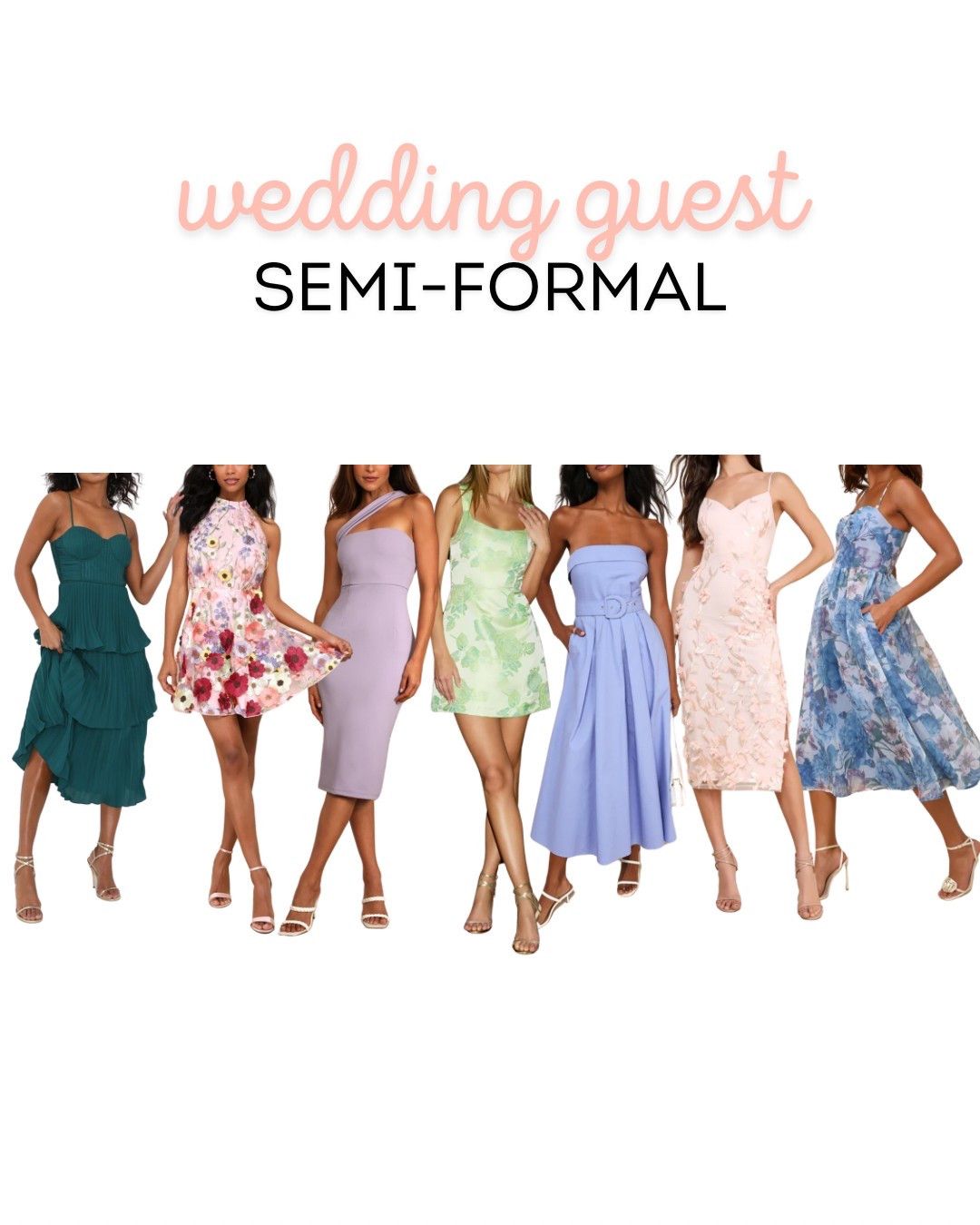 Wedding guest dresses for semi formal attiree

#LTKSaleAlert #LTKSeasonal #LTKWedding